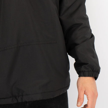 Mens Windbreaker Spring/Summer Jackets Black Lightweight Hooded