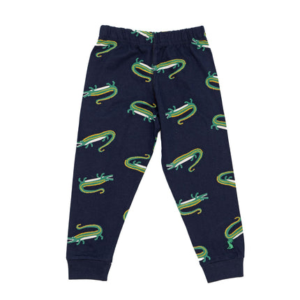 Joules Boys Navy Croc Pyjama Set