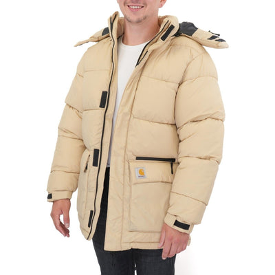 Milton Jacket Puffer Beige Winter Coats - Quality Brands Outlet