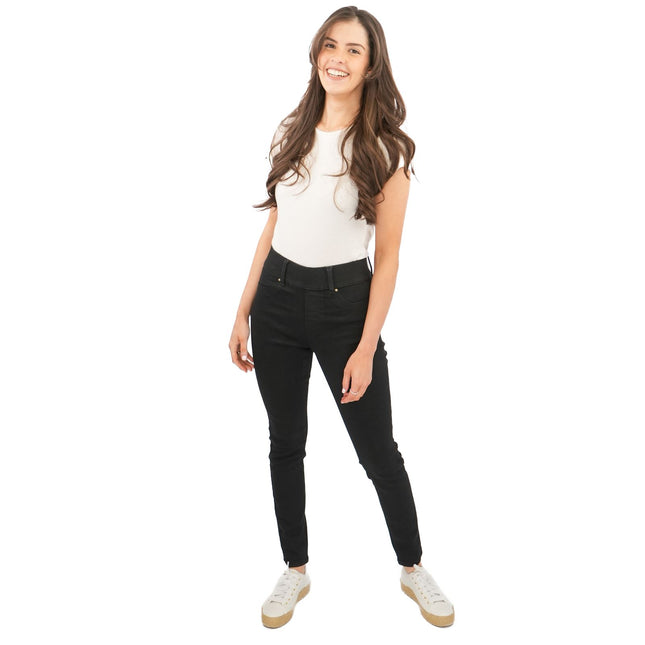 Next Sculpt Leggings Skinny Leg Super Stretch Pull On Black-Quality Brands Outlet-