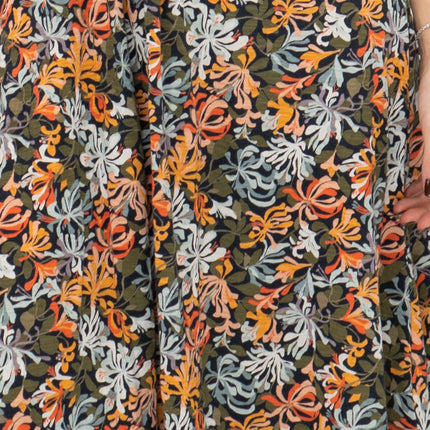 Seasalt Chapelle Midi Dress Honeysuckle Maritime Print-Quality Brands Outlet-