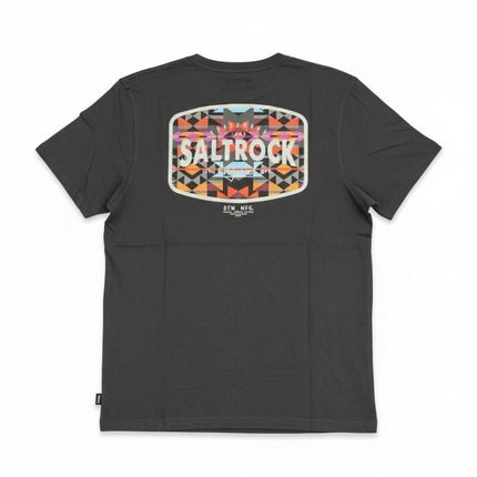Saltrock Charcoal Grey Graphic T-Shirt-Quality Brands Outlet-