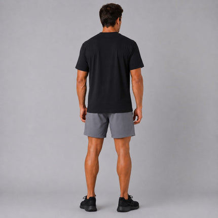 Mens Performance Crew Neck T-Shirt – Black
