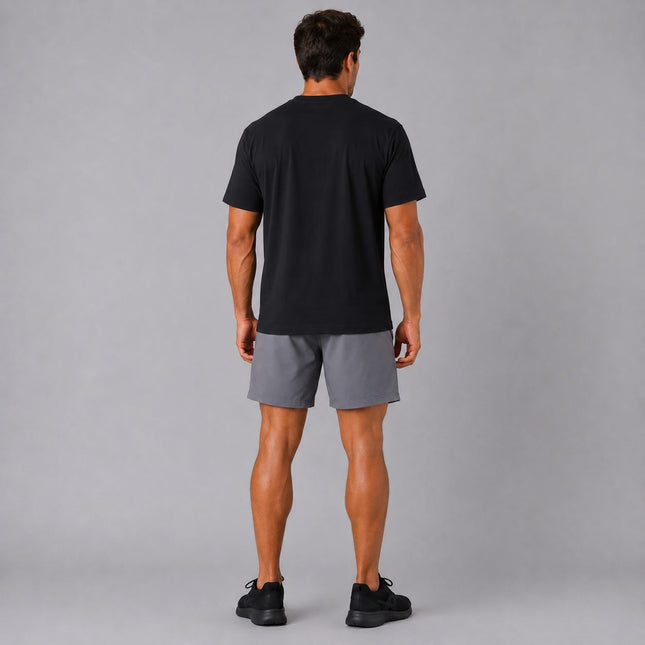 Mens Performance Crew Neck T-Shirt – Black