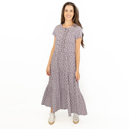 Seasalt New Dance Midi Dress Blossom Lavender-Quality Brands Outlet-