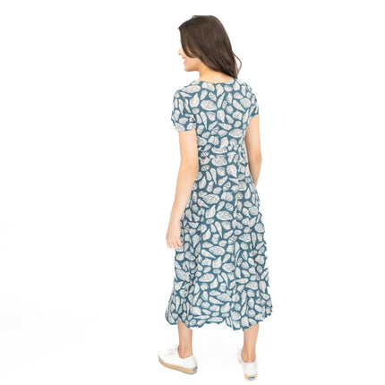 Seasalt Blue Chapelle Dress in Pocket Shells Print - Quality Brands Outlet