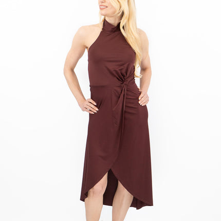 Ted Baker Womens Halter Dress Wine-Quality Brands Outlet-