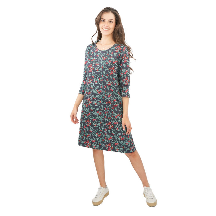 Weird Fish Navy Markle Sparkle Dress - Quality Brands Outlet