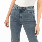 M&S Autograph Blue Jeans High Waist Straight Leg - Quality Brands Outlet