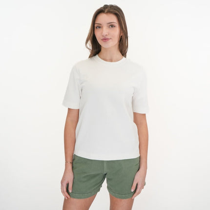 M&S Autograph White T-Shirts Short Sleeve-Quality Brands Outlet-