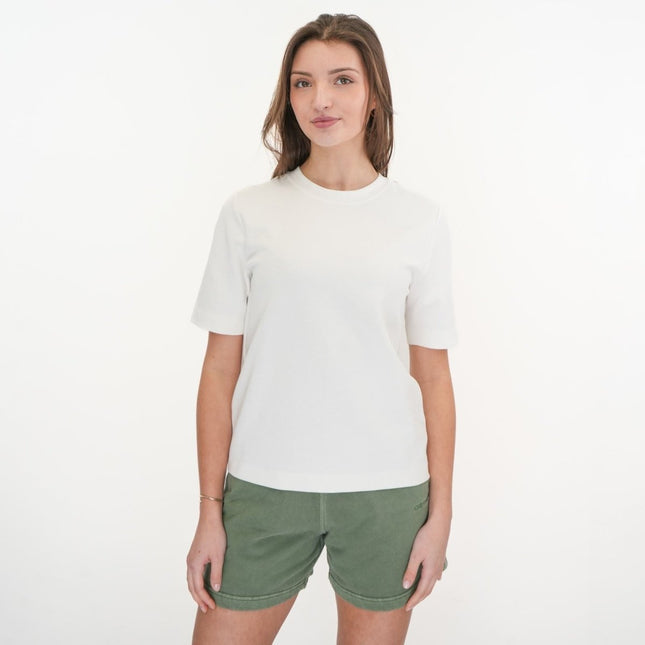 M&S Autograph White T-Shirts Short Sleeve-Quality Brands Outlet-
