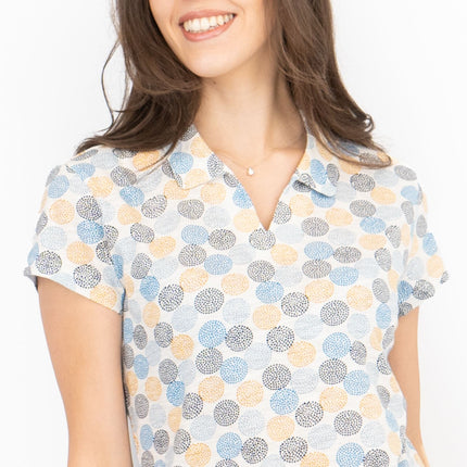 Seasalt Womens Sea Craft Collared Jersey Top Dotty Spot-Quality Brands Outlet-
