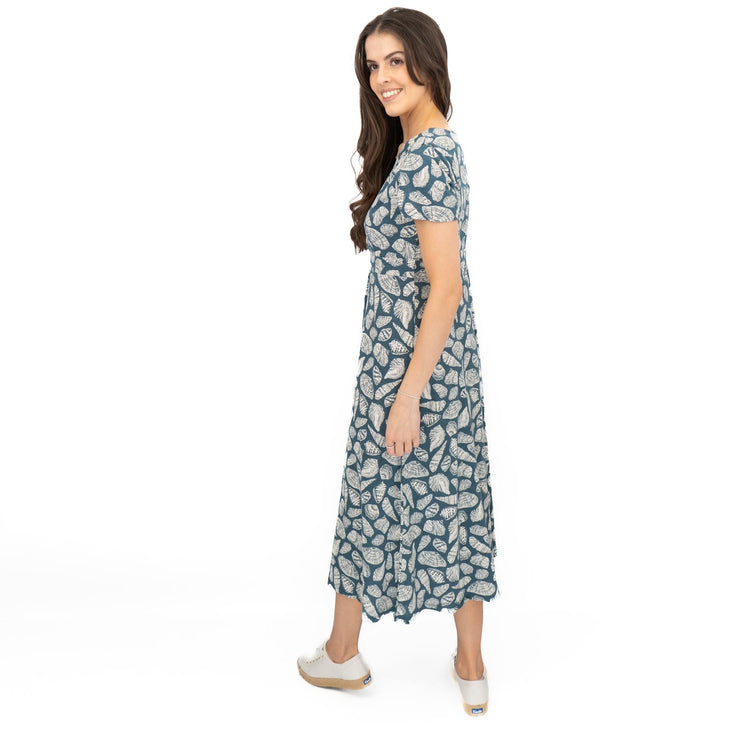 Seasalt Blue Chapelle Dress in Pocket Shells Print - Quality Brands Outlet