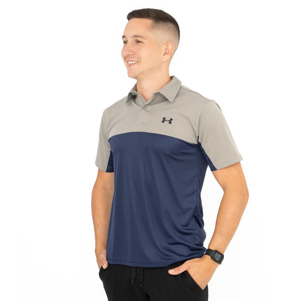 Under Armour HeatGear Colour Block Golf Polo Shirt