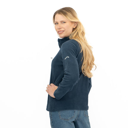 Dare 2B Womens Fleece Jacket Lightweight Freeform Half Zip Blue-Quality Brands Outlet-