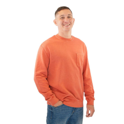 M&S Orange Sweatshirts Long Sleeve Tops-Quality Brands Outlet-