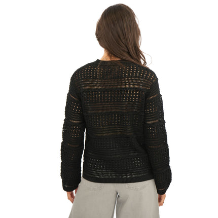 M&S Black Pointelle Jumpers - Quality Brands Outlet