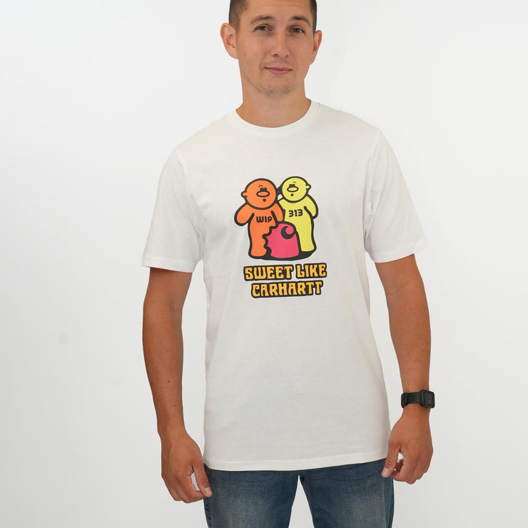 Carhartt WIP Mens Gummy Bear White T-shirt