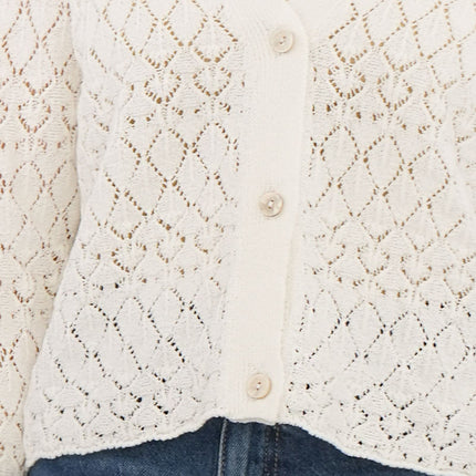 M&S Per Una Ivory Cardigan - Quality Brands Outlet