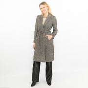 Womens Twill Herringbone Coat