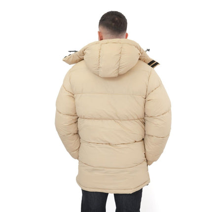 Milton Jacket Puffer Beige Winter Coats - Quality Brands Outlet