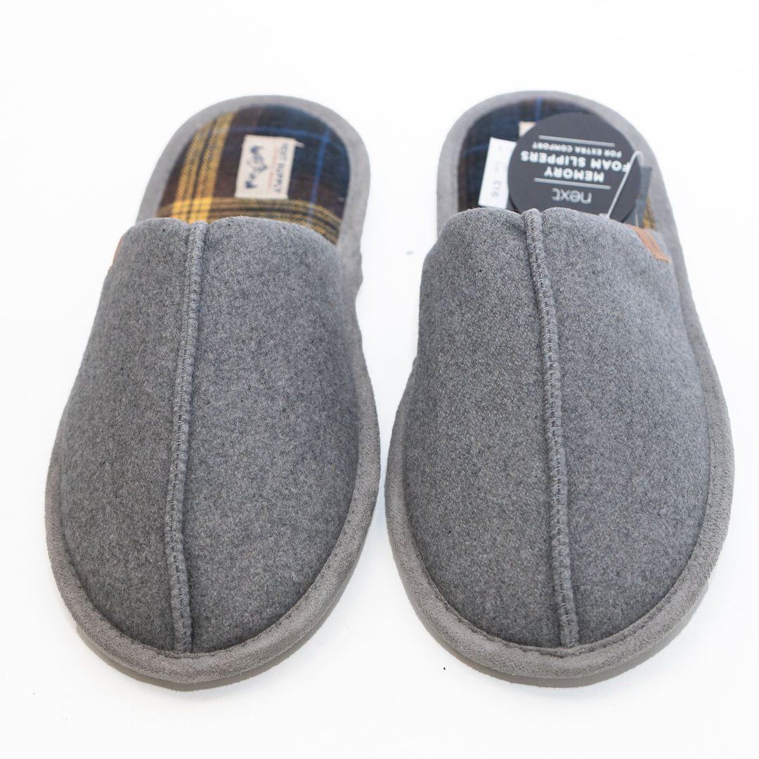 Next memory foam slippers hot sale