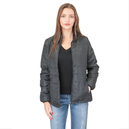 3-in-1 Waterproof Ski Jacket Black with Detachable Insert-Quality Brands Outlet-