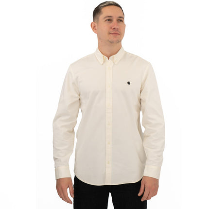 Premium Brand Shirt Long Sleeve Madison Cream