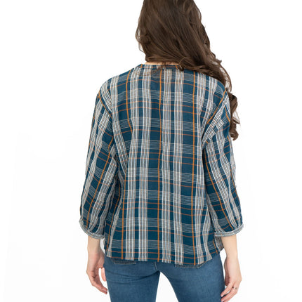 Seasalt Studio Time Check Blue Top-Quality Brands Outlet-