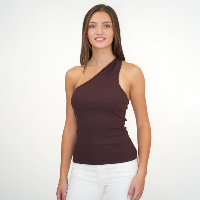 Nala Asymmetric Strappy Sleeveless Top-Quality Brands Outlet-