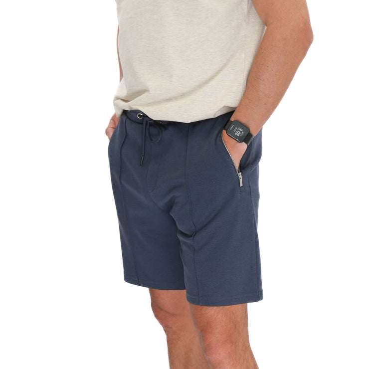 M&S Autograph Blue Shorts Regular Elasticated - Quality Brands Outlet