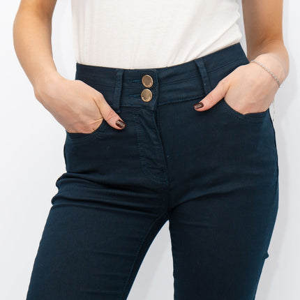 Phase Eight Skinny Jeans Navy Aida Trousers - Quality Brands Outlet