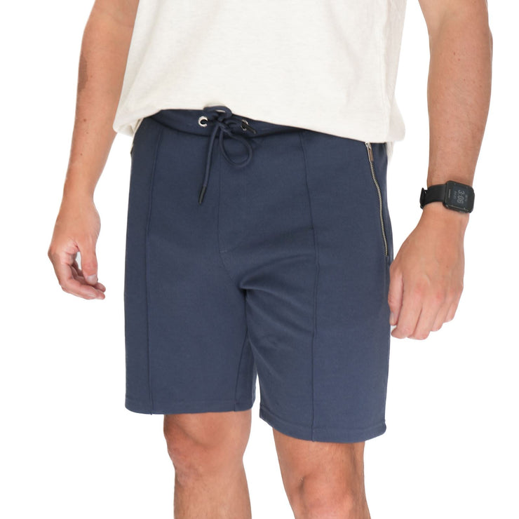 M&S Autograph Blue Shorts Regular Elasticated - Quality Brands Outlet