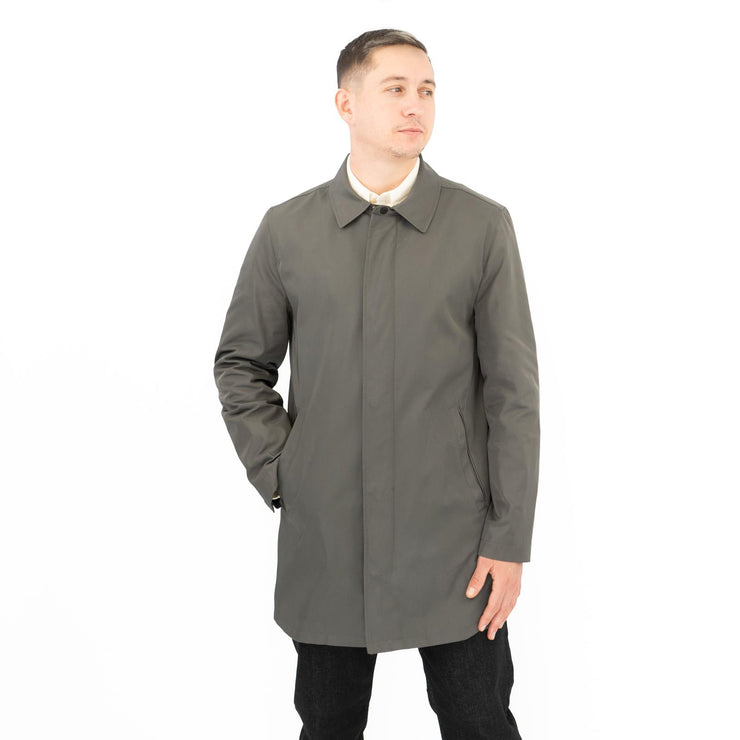 M&S Mens Autograph Olive Mac Raincoat