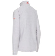 Trespass Half Zip Microfleece Fleece Jackets Light Blue - Quality Brands Outlet