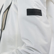 3-in-1 Waterproof Ski Jacket White with Detachable Insert