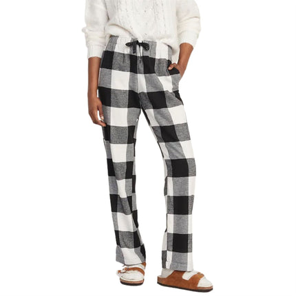 Old Navy Plaid Tartan PJ Black Buffalo Style Pyjama Trousers-Quality Brands Outlet-