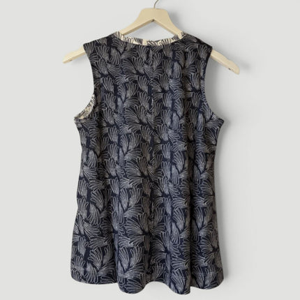 White Stuff Linen Vest Top Sleeveless Summer Casual - Quality Brands Outlet