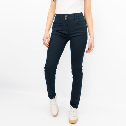 Phase Eight Skinny Jeans Navy Aida Trousers - Quality Brands Outlet