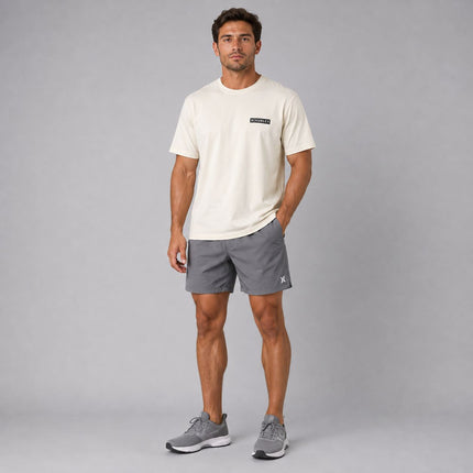 Mens Performance Crew Neck T-Shirt – Ivory