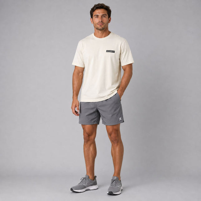Mens Performance Crew Neck T-Shirt – Ivory