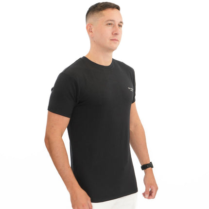 Ted Baker Black Supersoft T-Shirt Short Sleeve Tops-Quality Brands Outlet-