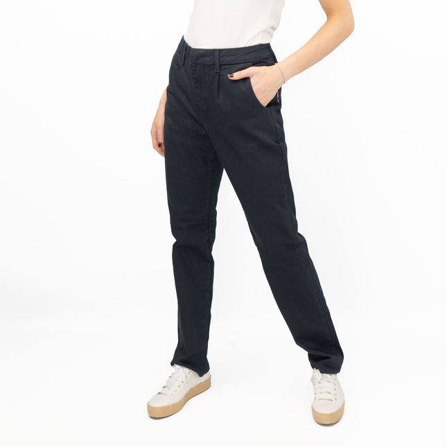 White Stuff Stretch Trousers Navy-Quality Brands Outlet-