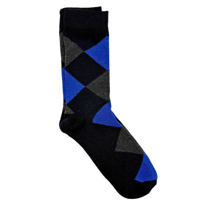 M&S Cool & Fresh Cotton Rich Argyle Socks 5-Pack