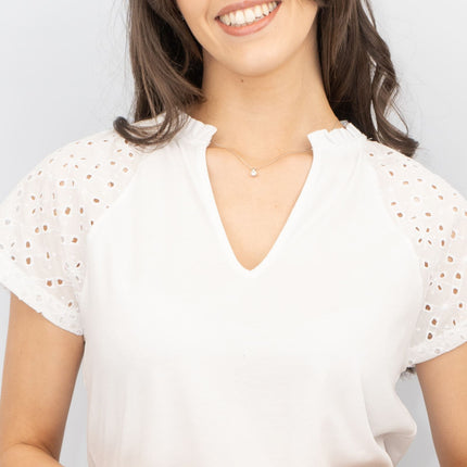 Hobbs White Beki Broderie Top-Quality Brands Outlet-