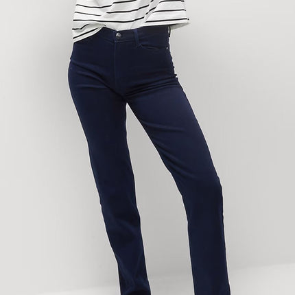 M&S Per Una Roma High Waisted Straight Leg Jeans Indigo