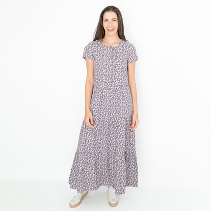 Seasalt New Dance Midi Dress Blossom Lavender-Quality Brands Outlet-