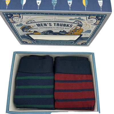 Seasalt Men's Tackle Box of Trunks Pack of 2 Boxers - Quality Brands Outlet