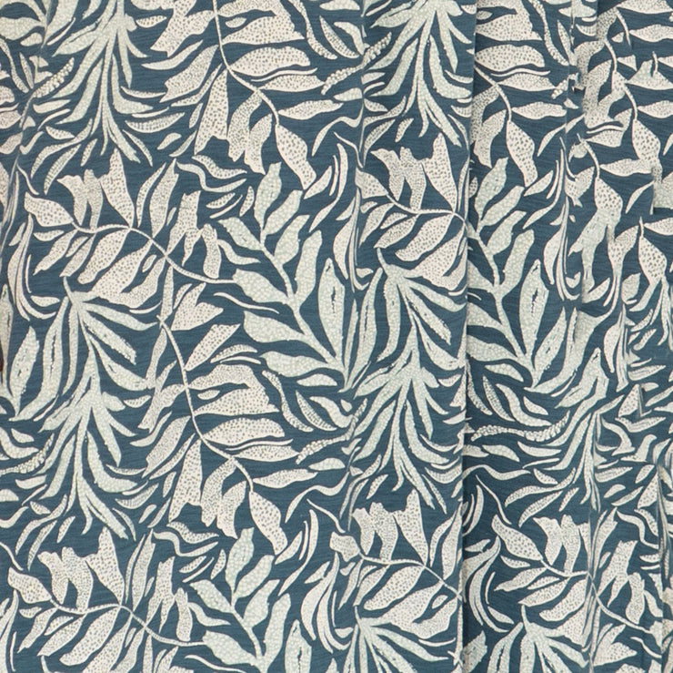Seasalt Blue Polmanter Floral Maxi Dress Dune Fronds Pool - Quality Brands Outlet