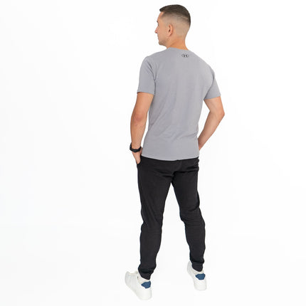 Under Armour Men Logo Print Sportstyle Grey Short Sleeve T-shirt